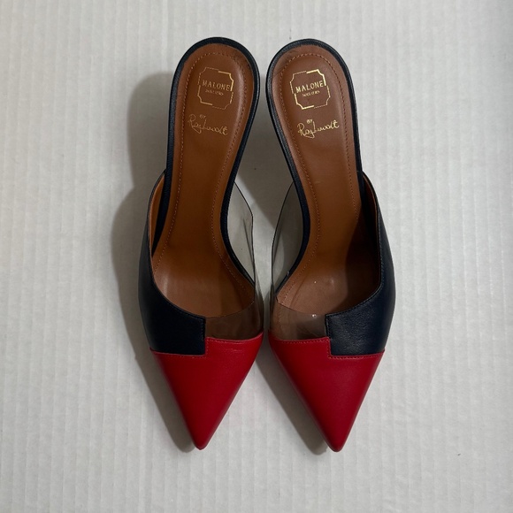 Malone Souliers By Ray Luwolt Leather Mules - Picture 1 of 9